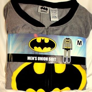 Men's Batman Union Suit-Size Med